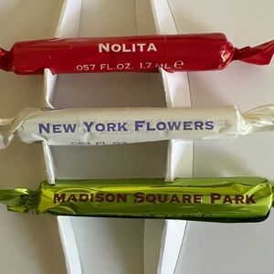 BOND NO. 9 NEW YORK: Nolita (1), New York Flowers (1), Madison Square Park(1)